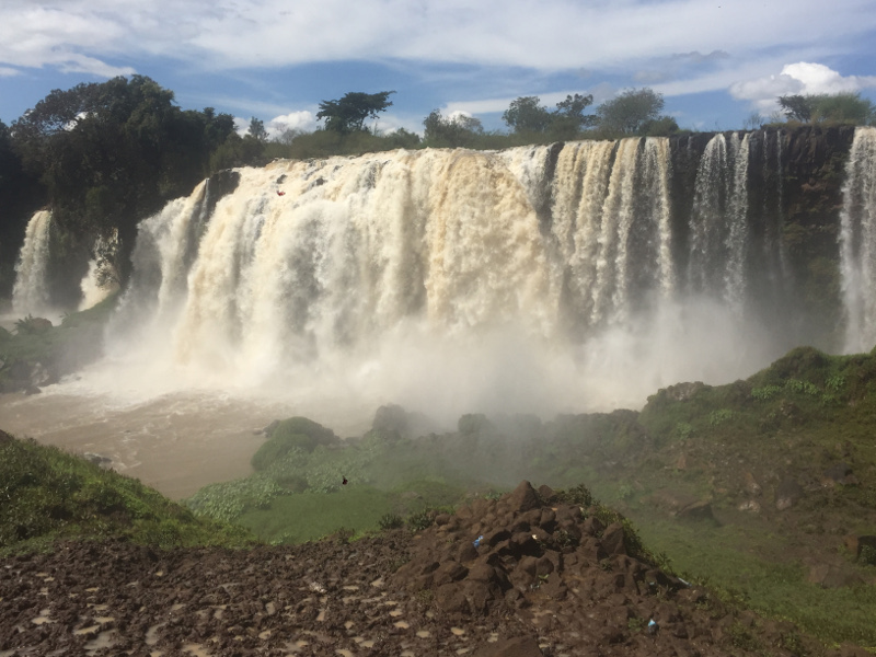 Le cascate del Nilo azzurro in Etiopia