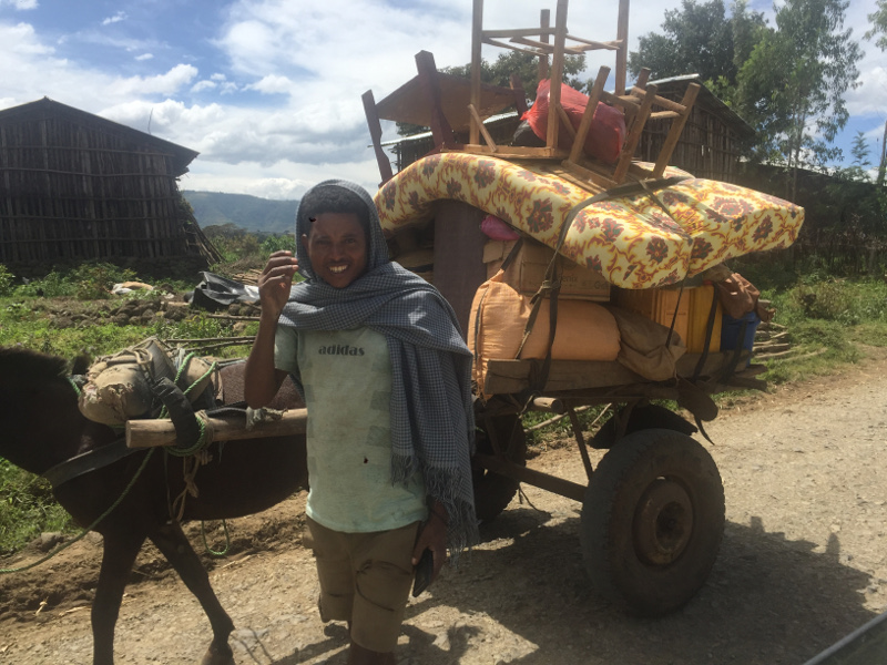 Scene di vita quotidiana in Etiopia