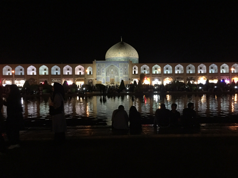 La piazza di Shiraz