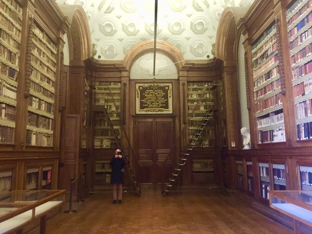 La biblioteca Pilotta di Parma