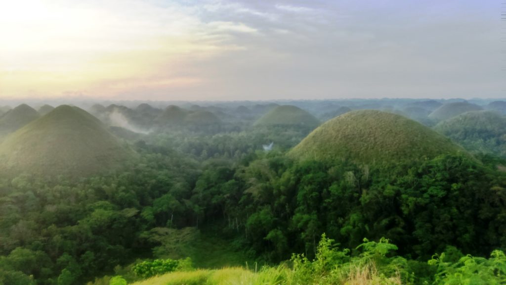 Chocolate Hills nelle Filippinev