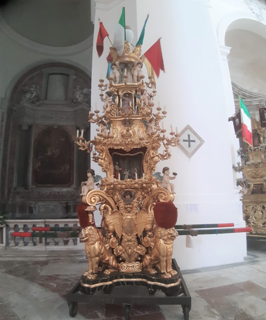 La candelora Sant' Agata patrona di Catania