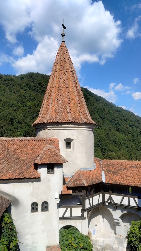 Castello di Bran in Transilvania durante il mio viaggio in Romania